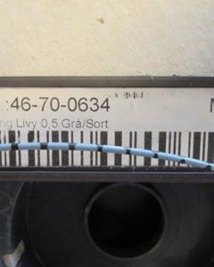 Cable Livy 0.5 Grey/Black